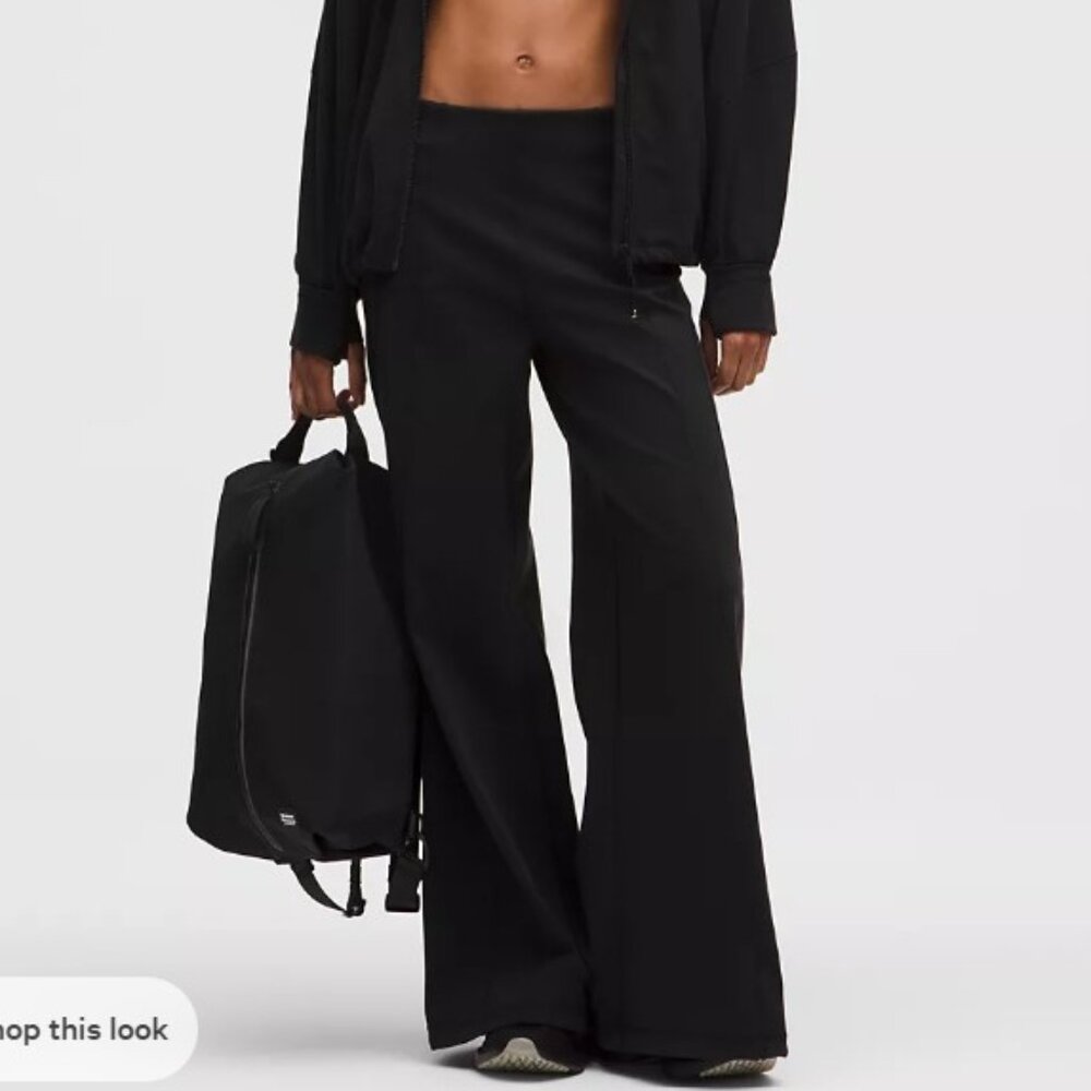 Define High-Rise Wide-Leg Pant